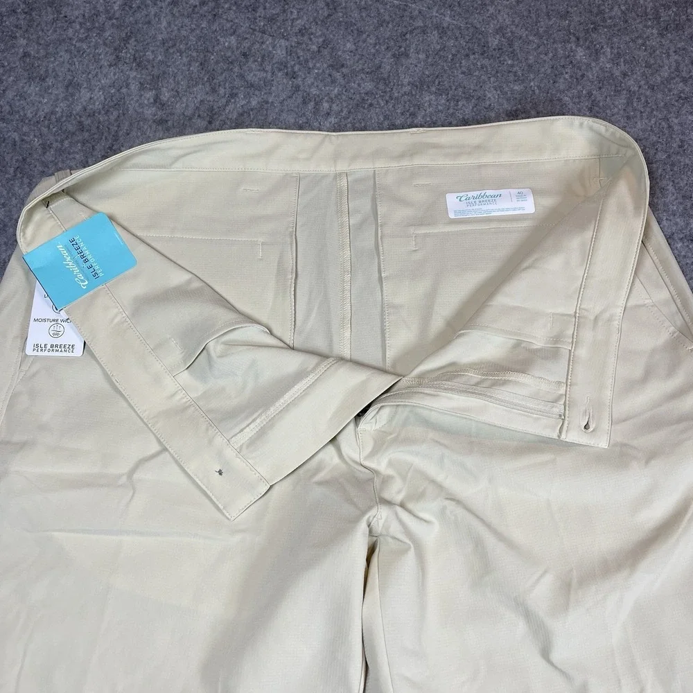 NWT Caribbean Isle Breeze Performance Shorts Men 40